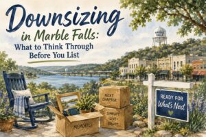 Downsizing in Marble Falls What to Think Through Before You List