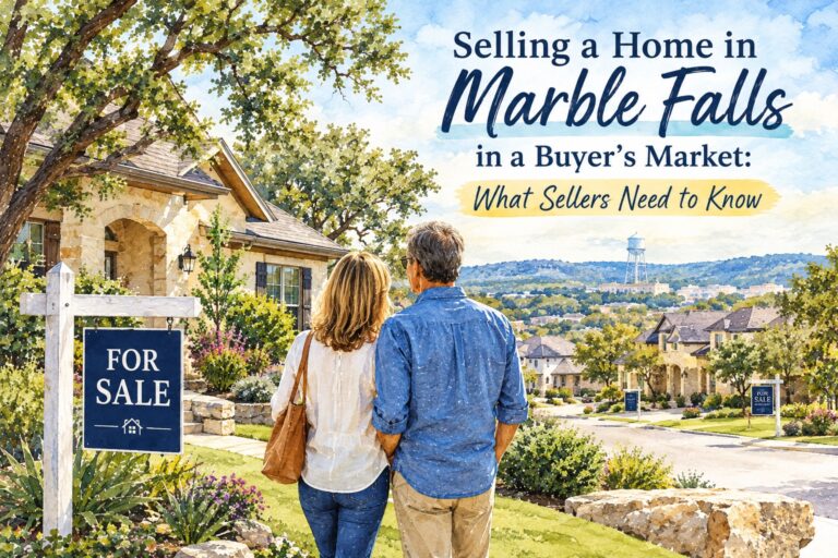 Fall 2026 Seller Update: What Marble Falls' Softening Market Means for Your Listing