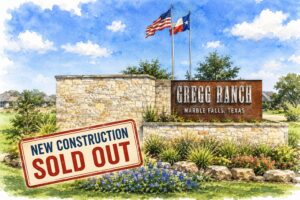 Gregg Ranch new construction sold out