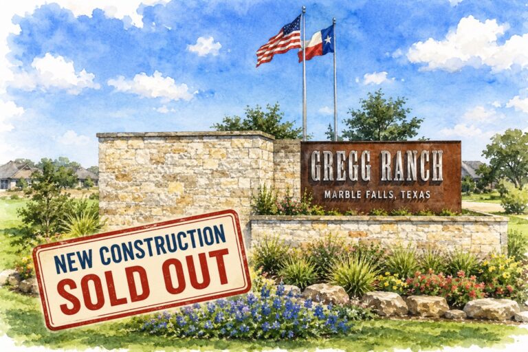 Gregg Ranch new construction sold out